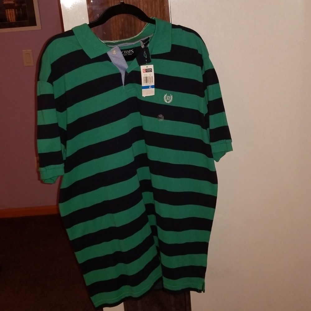 (NWT) Chaps polo shirt size: XL